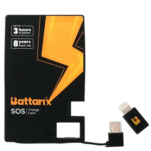 La tarjeta de carga de emergencia mas pequeña del mundo.